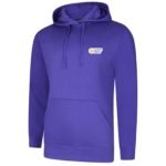 Sweat à capuche Violet