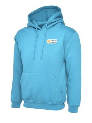 Sweat à capuche Bleu Clair