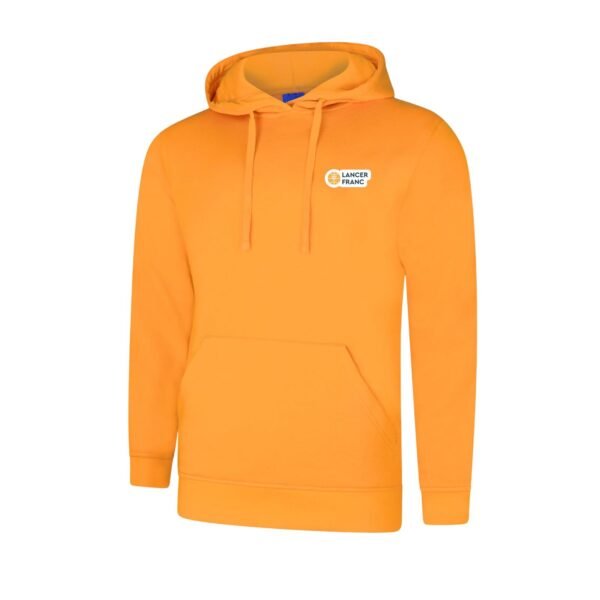 Sweat à capuche Orange